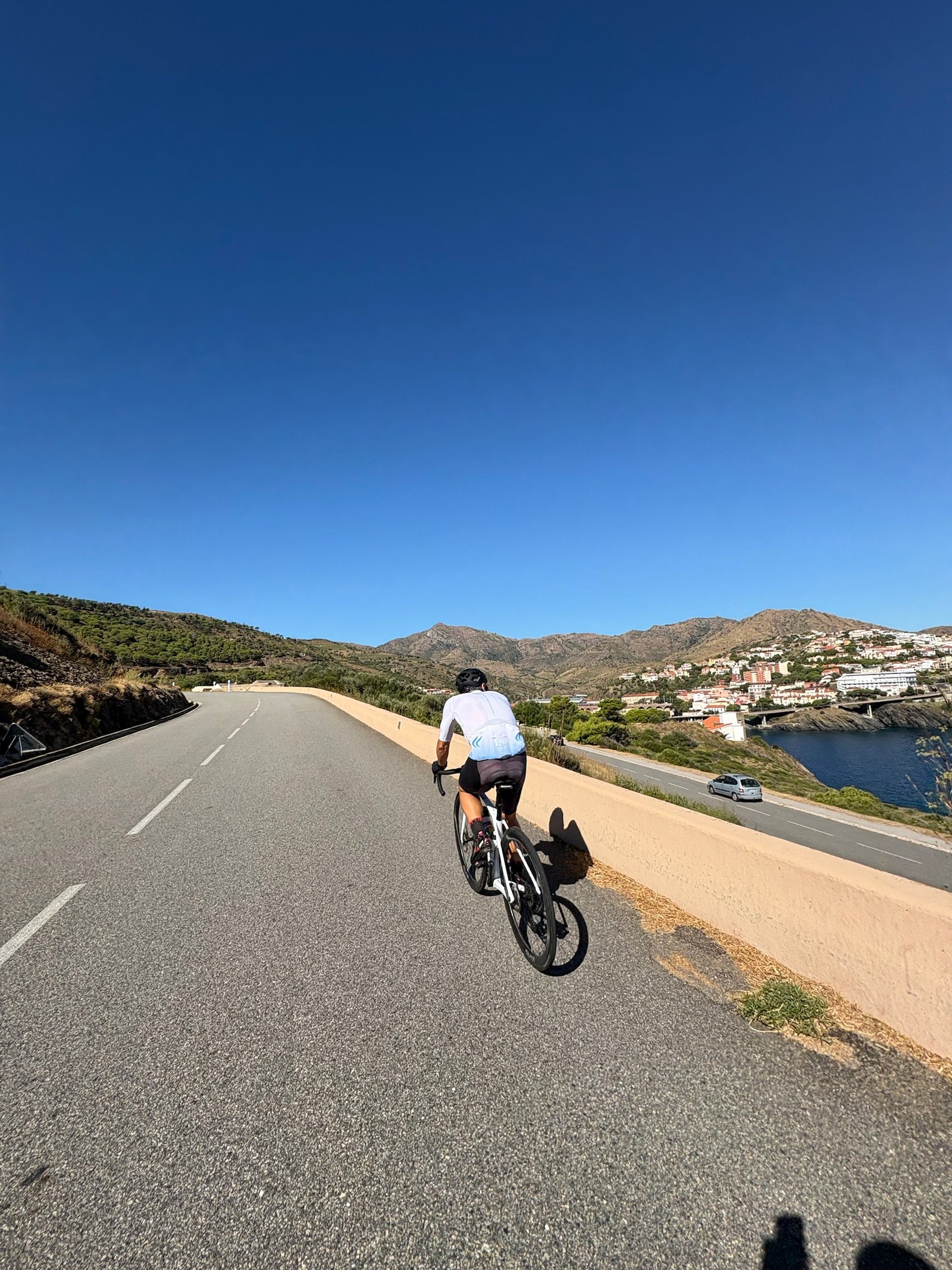 Ciclista Limitless en carretera